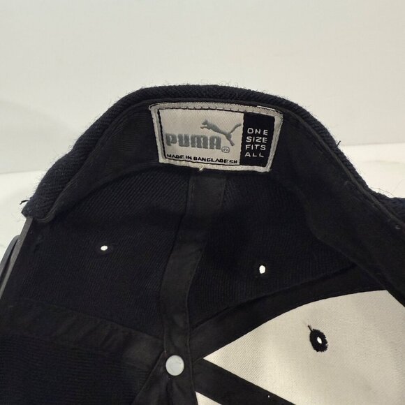 Vintage Logo Athletic Puma Cleveland Indians Wahoo Snapback Hat Baseball Cap - Picture 7 of 14